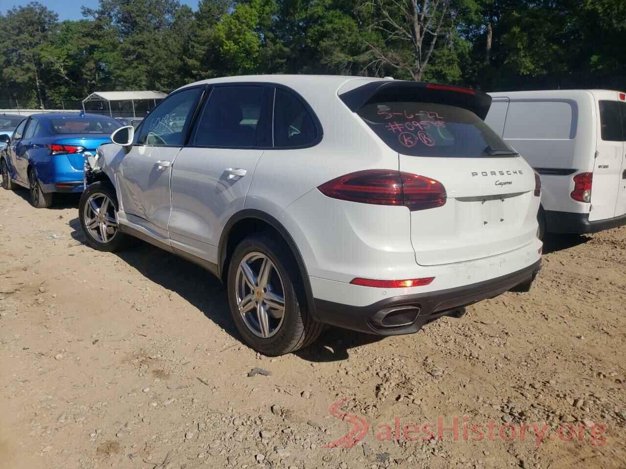 WP1AA2A21GKA09588 2016 PORSCHE CAYENNE