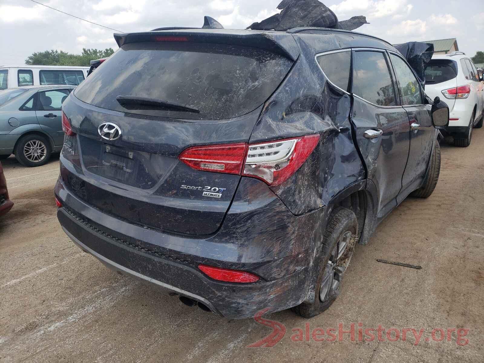 5XYZW4LA6GG313673 2016 HYUNDAI SANTA FE