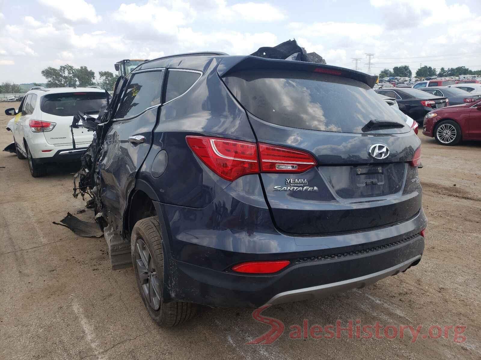 5XYZW4LA6GG313673 2016 HYUNDAI SANTA FE