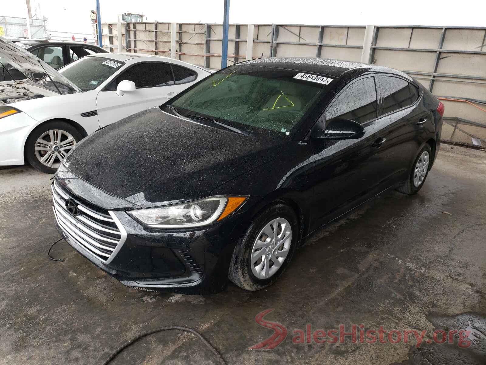 5NPD74LF7JH259156 2018 HYUNDAI ELANTRA