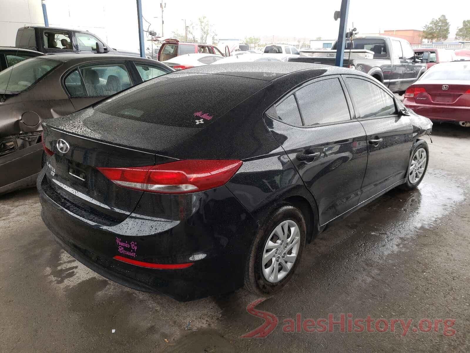 5NPD74LF7JH259156 2018 HYUNDAI ELANTRA