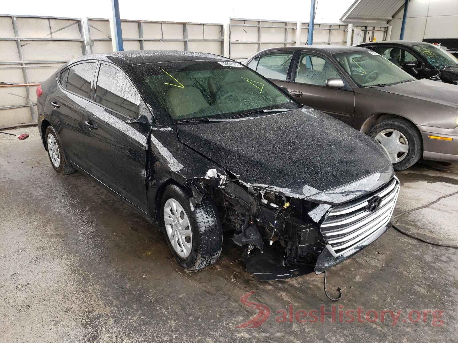 5NPD74LF7JH259156 2018 HYUNDAI ELANTRA