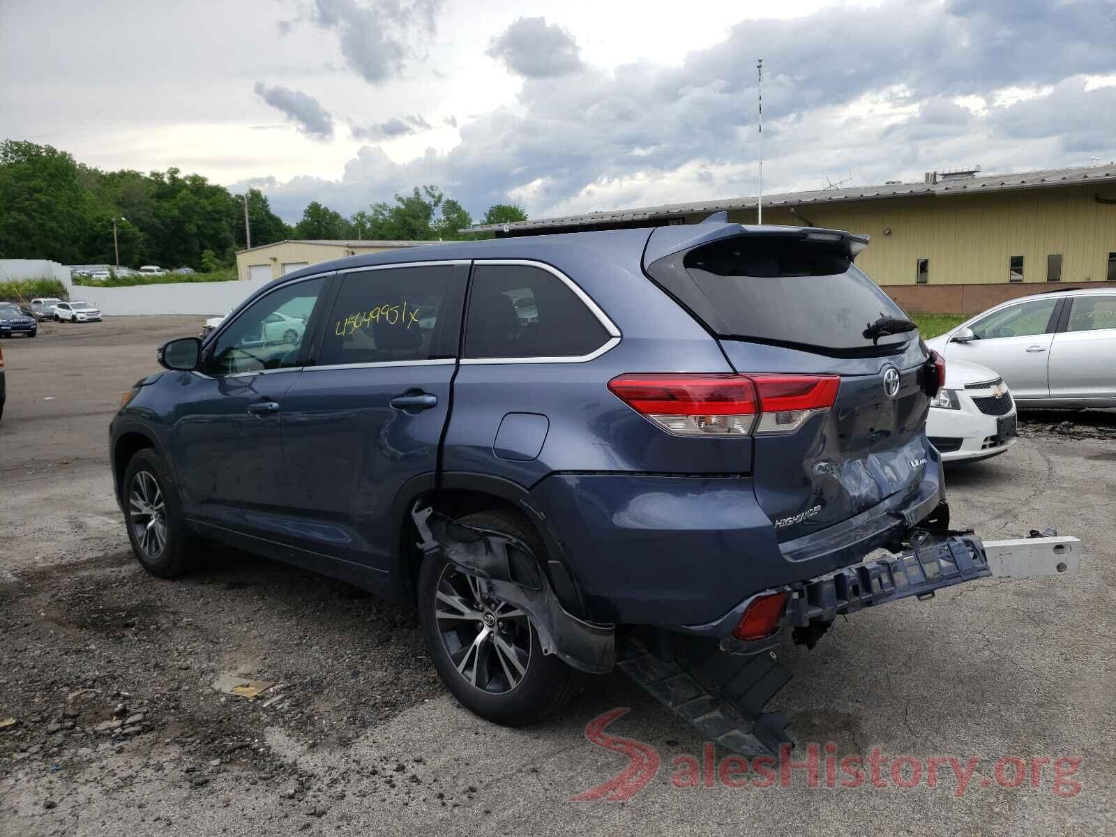 5TDBZRFH1JS492861 2018 TOYOTA HIGHLANDER