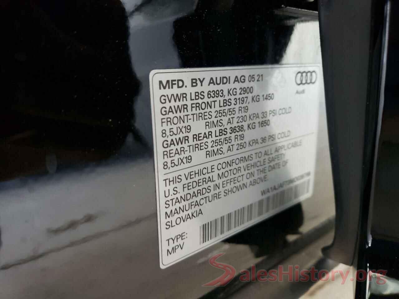 WA1AJAF73MD039766 2021 AUDI Q7