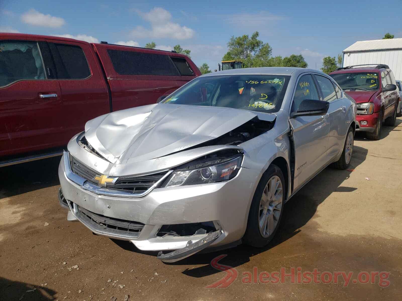 2G11X5SA8G9181845 2016 CHEVROLET IMPALA