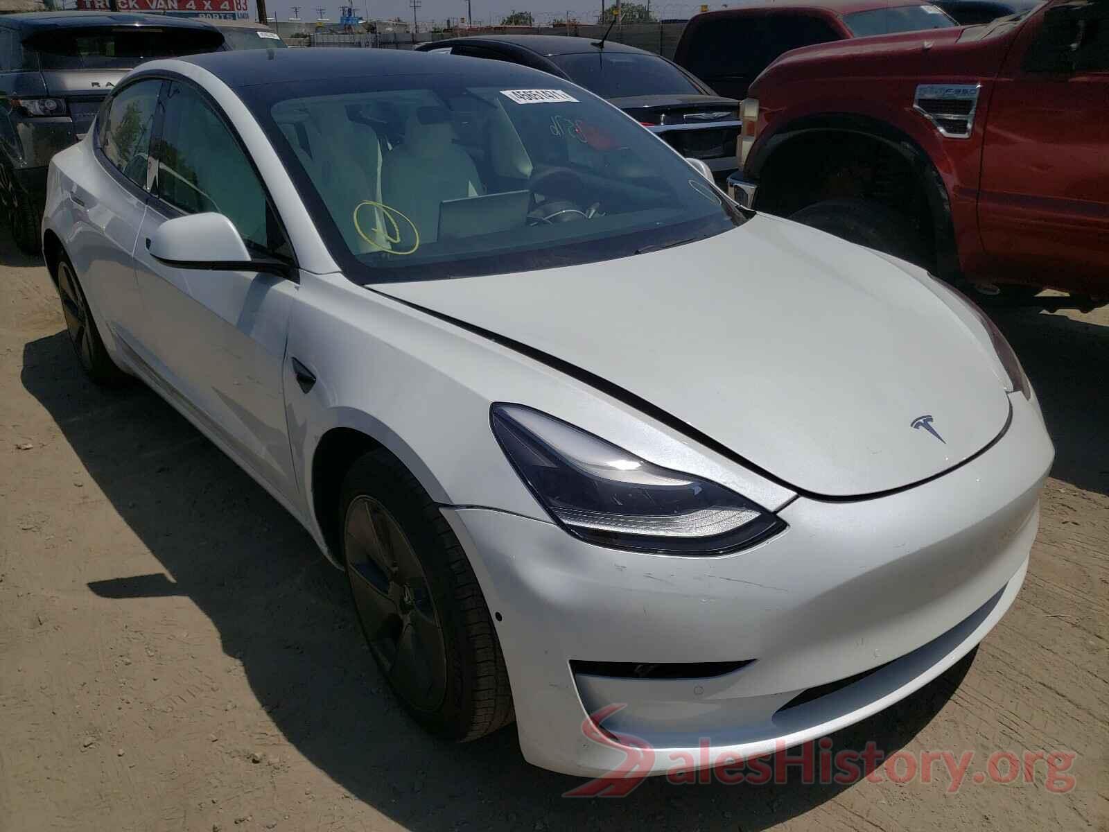 5YJ3E1EA7MF877971 2021 TESLA MODEL 3