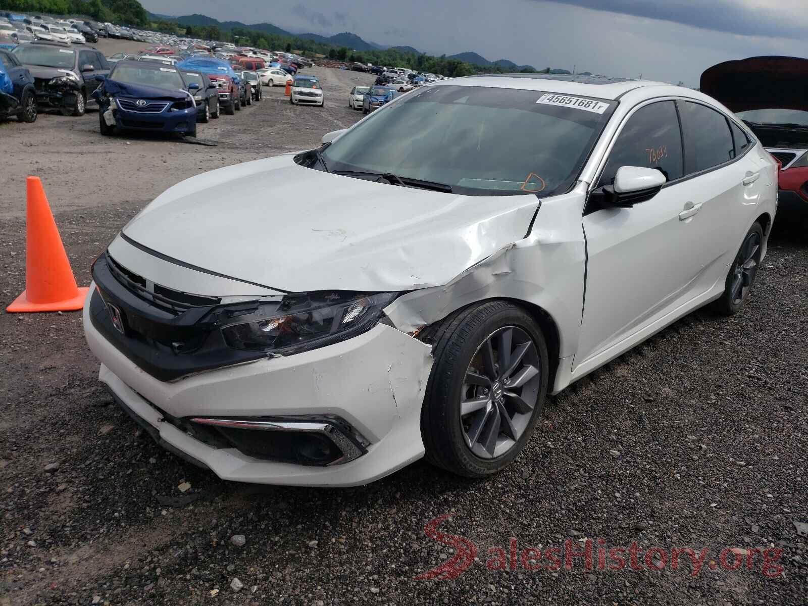 JHMFC1F35KX003655 2019 HONDA CIVIC