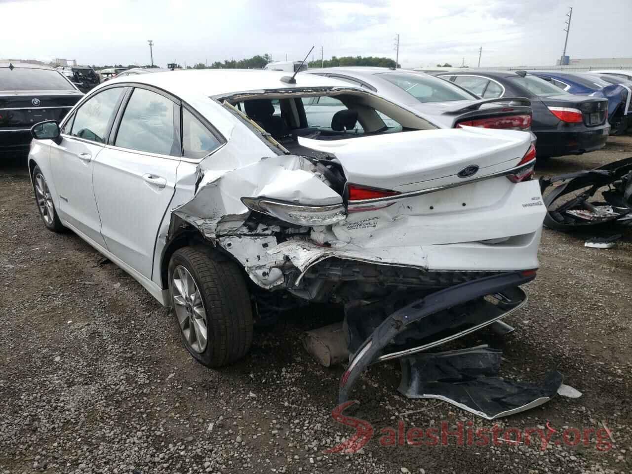 3FA6P0LU3HR385284 2017 FORD FUSION