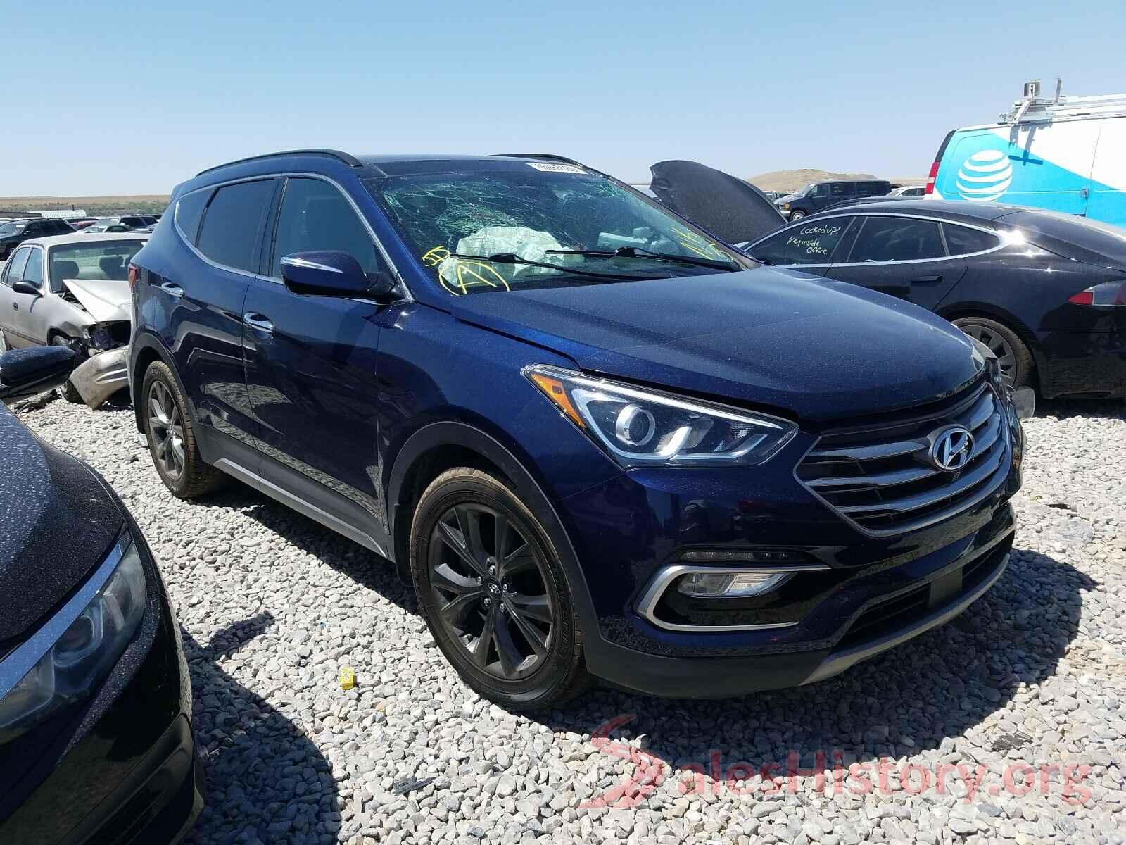 5XYZWDLA1HG437285 2017 HYUNDAI SANTA FE