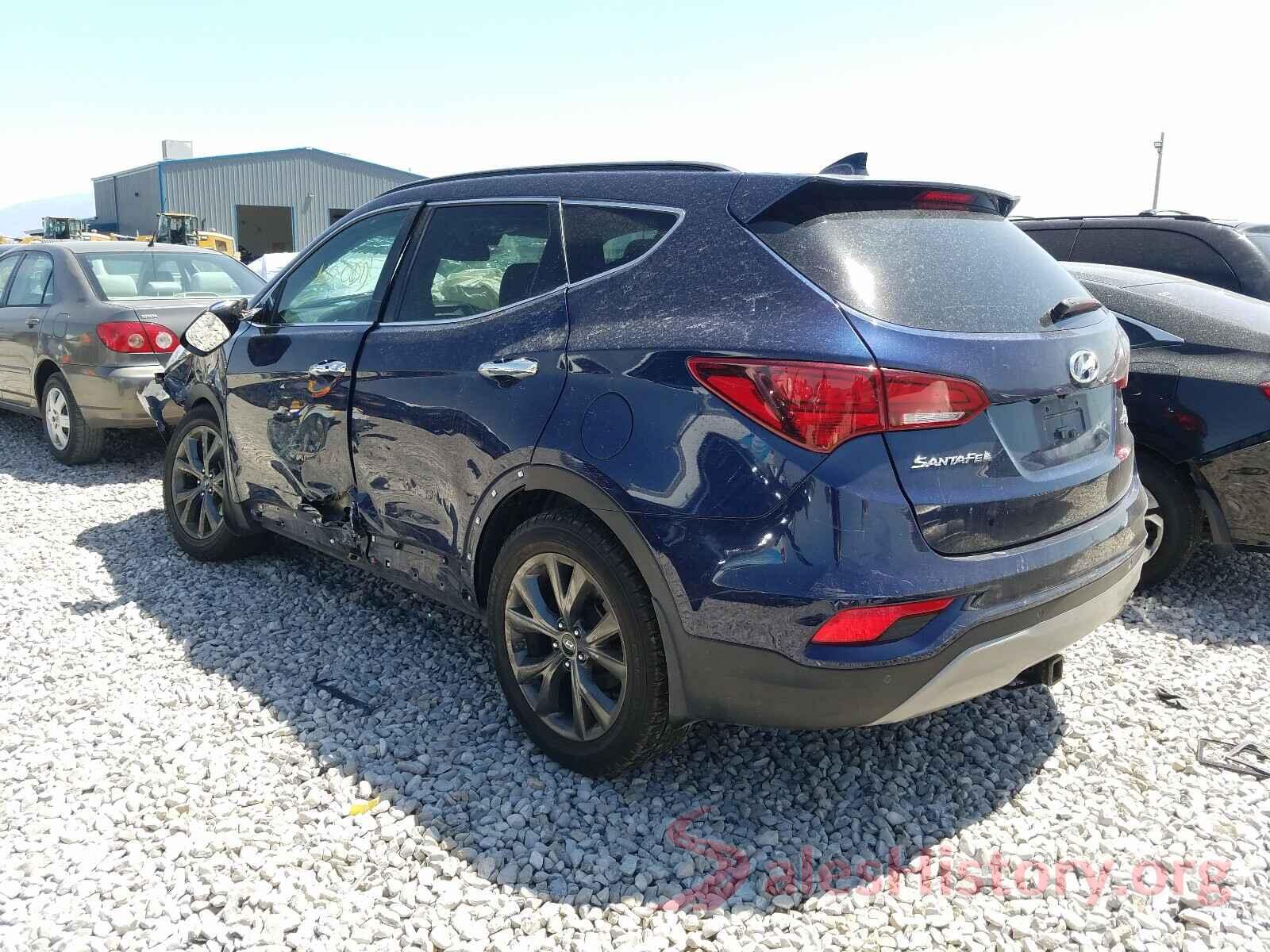 5XYZWDLA1HG437285 2017 HYUNDAI SANTA FE