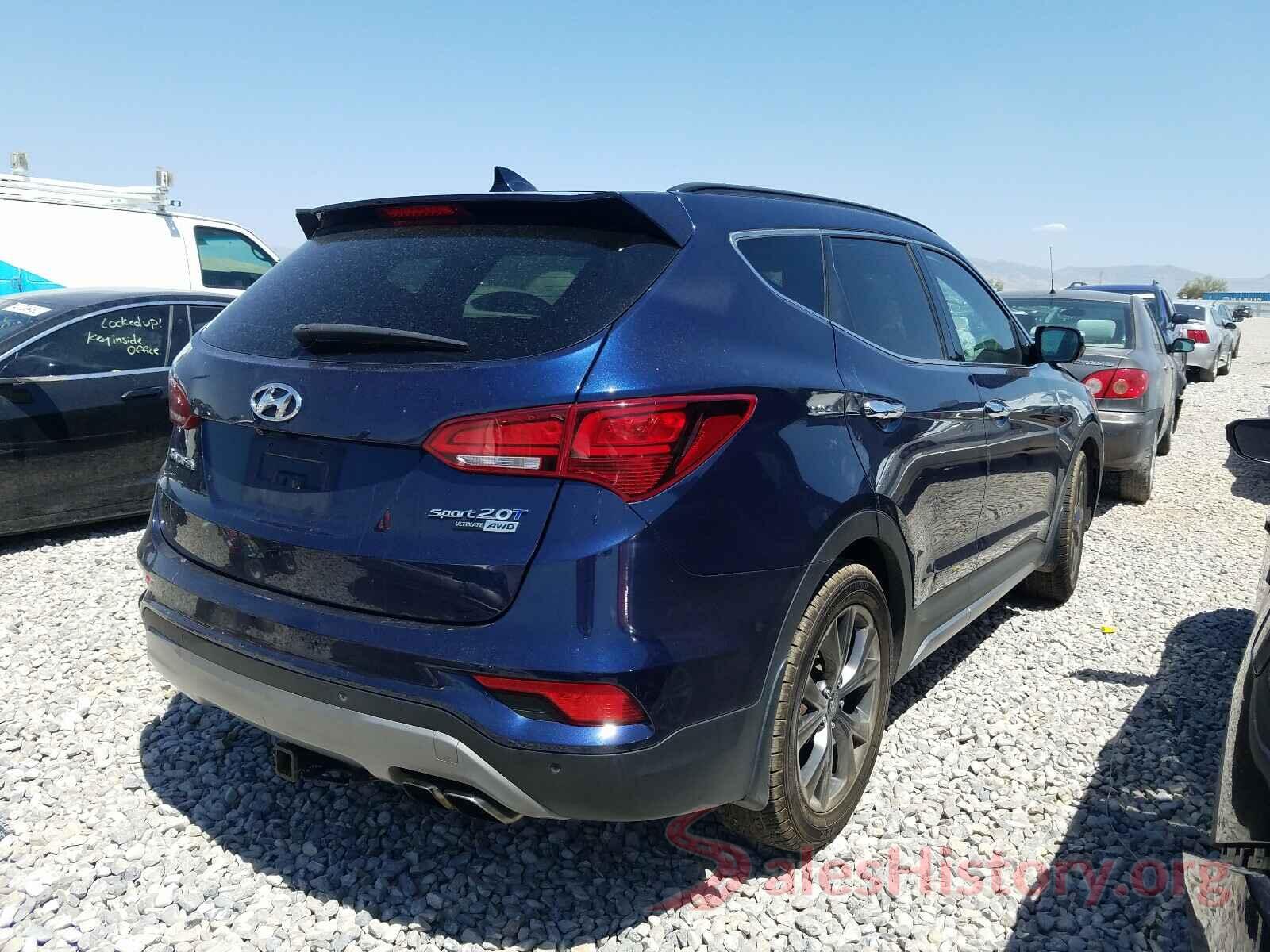 5XYZWDLA1HG437285 2017 HYUNDAI SANTA FE