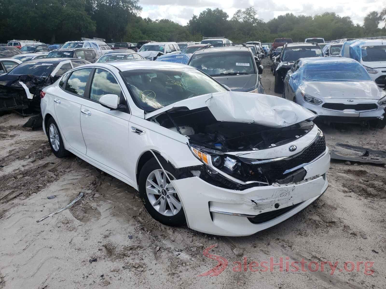 KNAGT4L37G5086534 2016 KIA OPTIMA