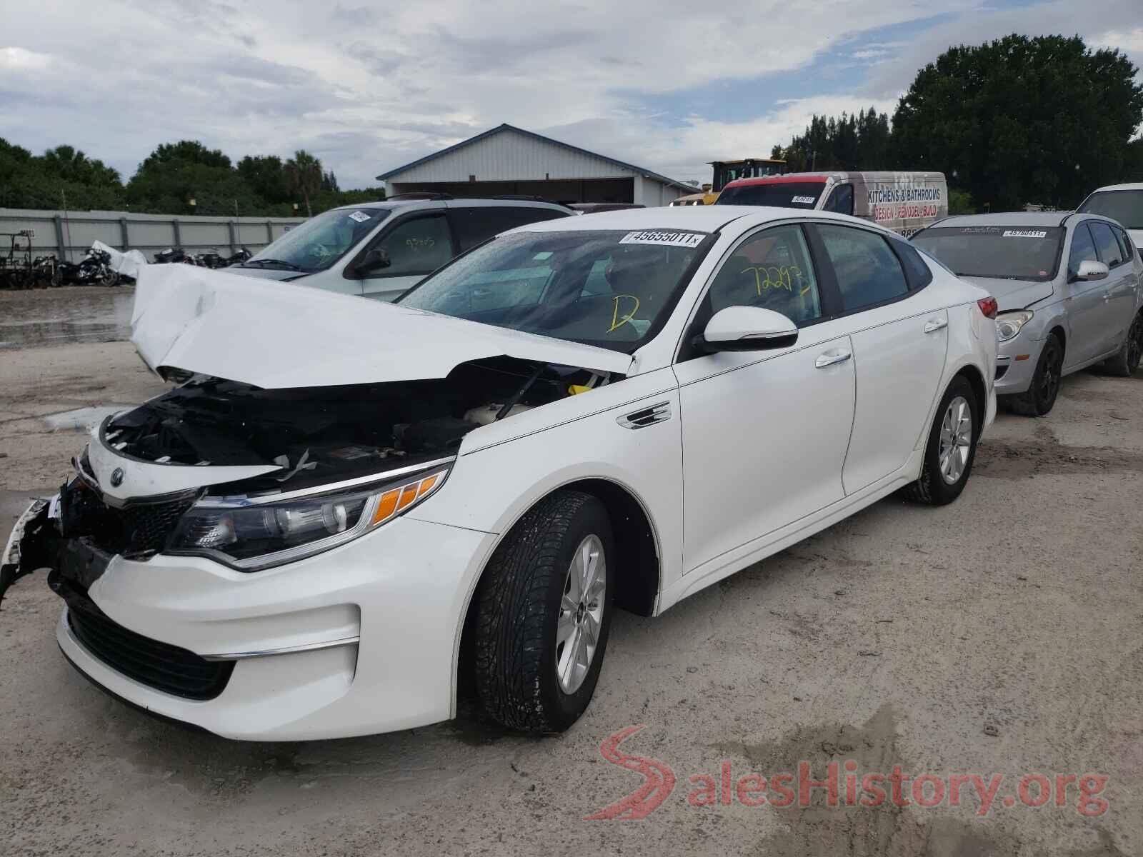 KNAGT4L37G5086534 2016 KIA OPTIMA