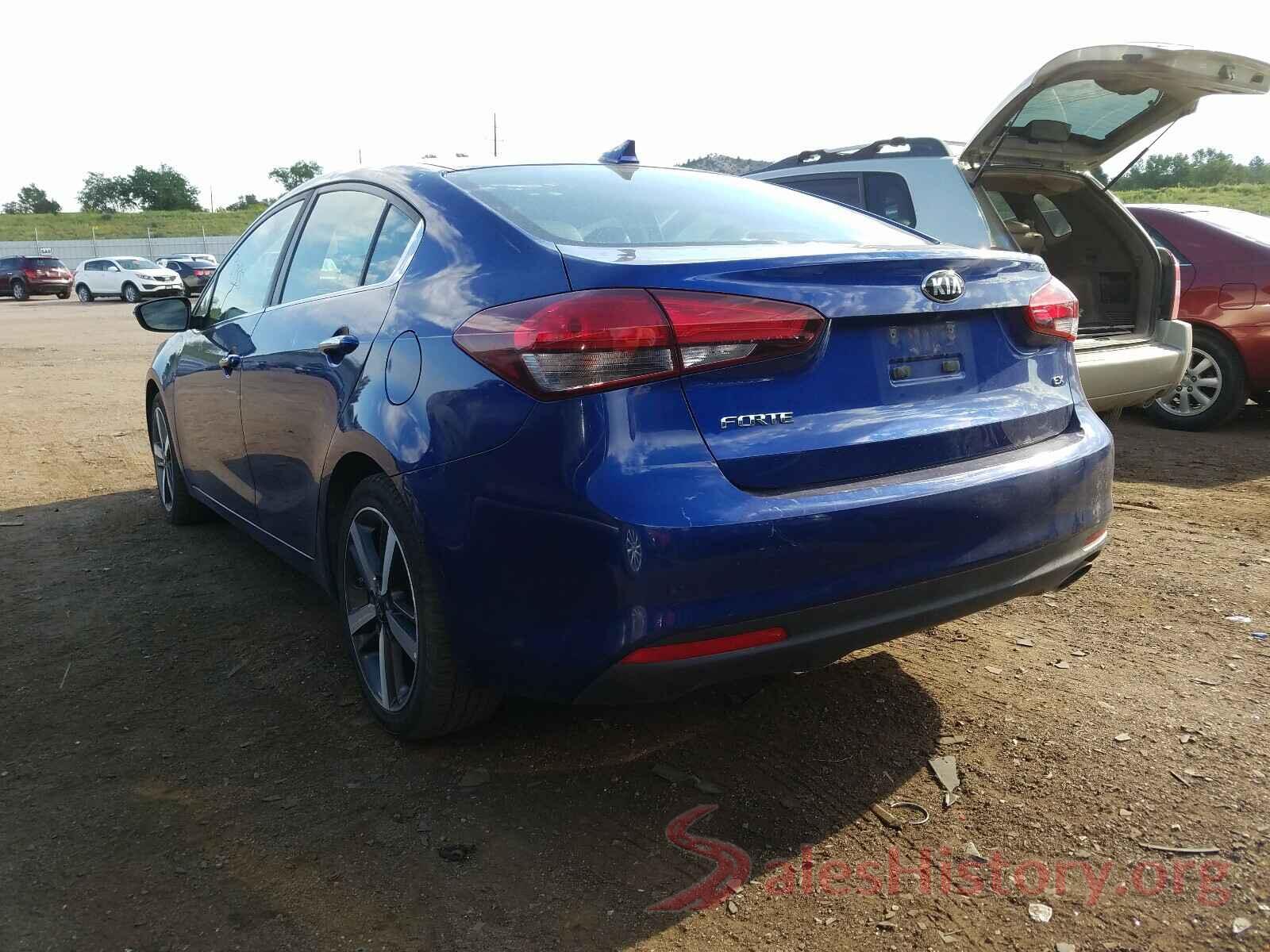 3KPFL4A84HE088857 2017 KIA FORTE