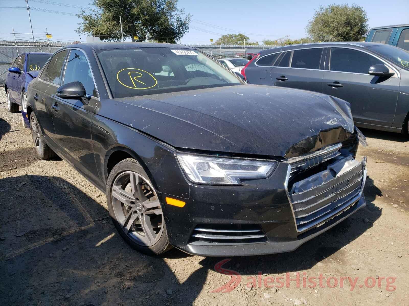 WAUCNAF44HN052368 2017 AUDI A4