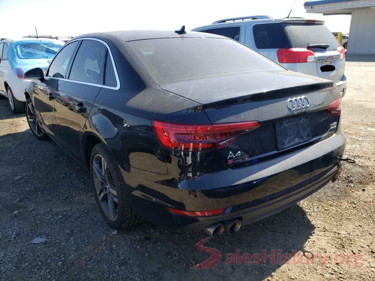 WAUCNAF44HN052368 2017 AUDI A4