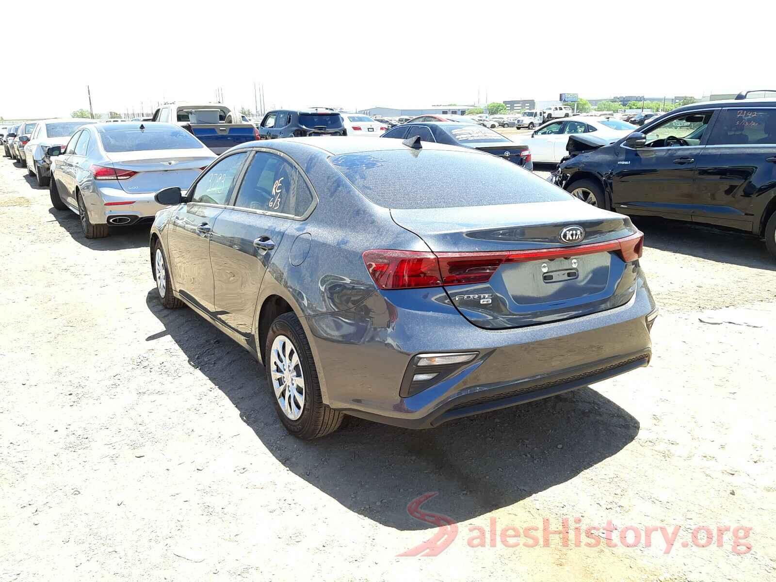 3KPF24ADXLE258048 2020 KIA FORTE