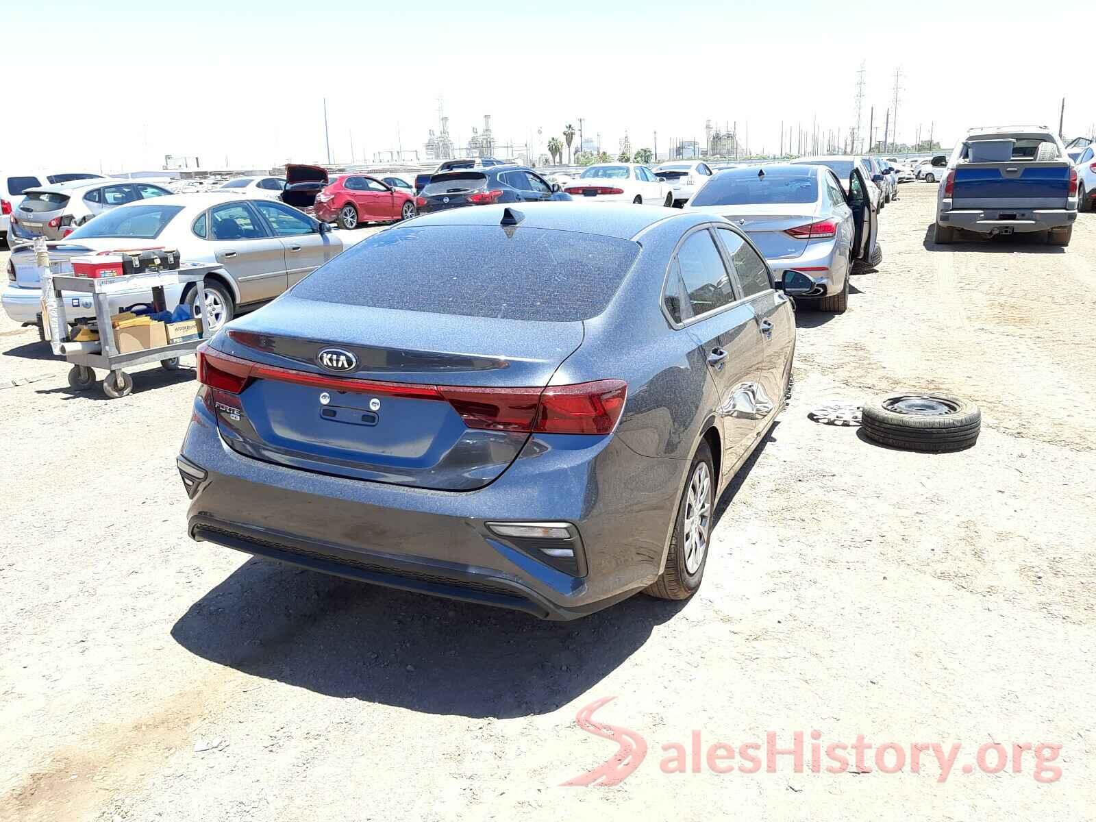 3KPF24ADXLE258048 2020 KIA FORTE