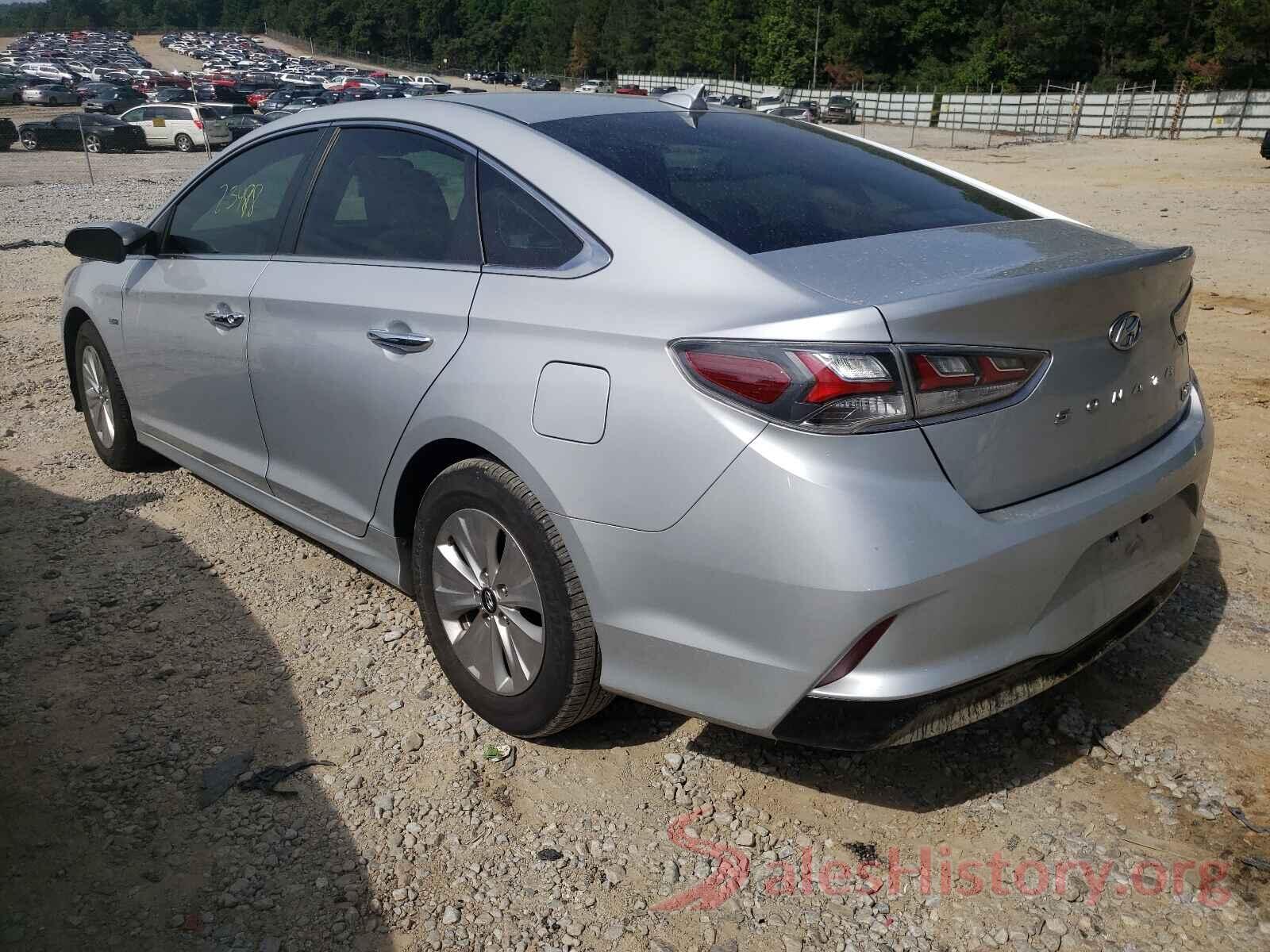 KMHE24L30KA091549 2019 HYUNDAI SONATA