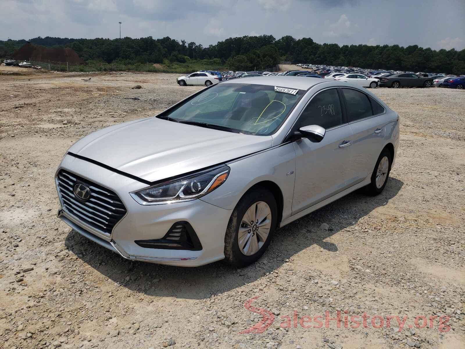 KMHE24L30KA091549 2019 HYUNDAI SONATA