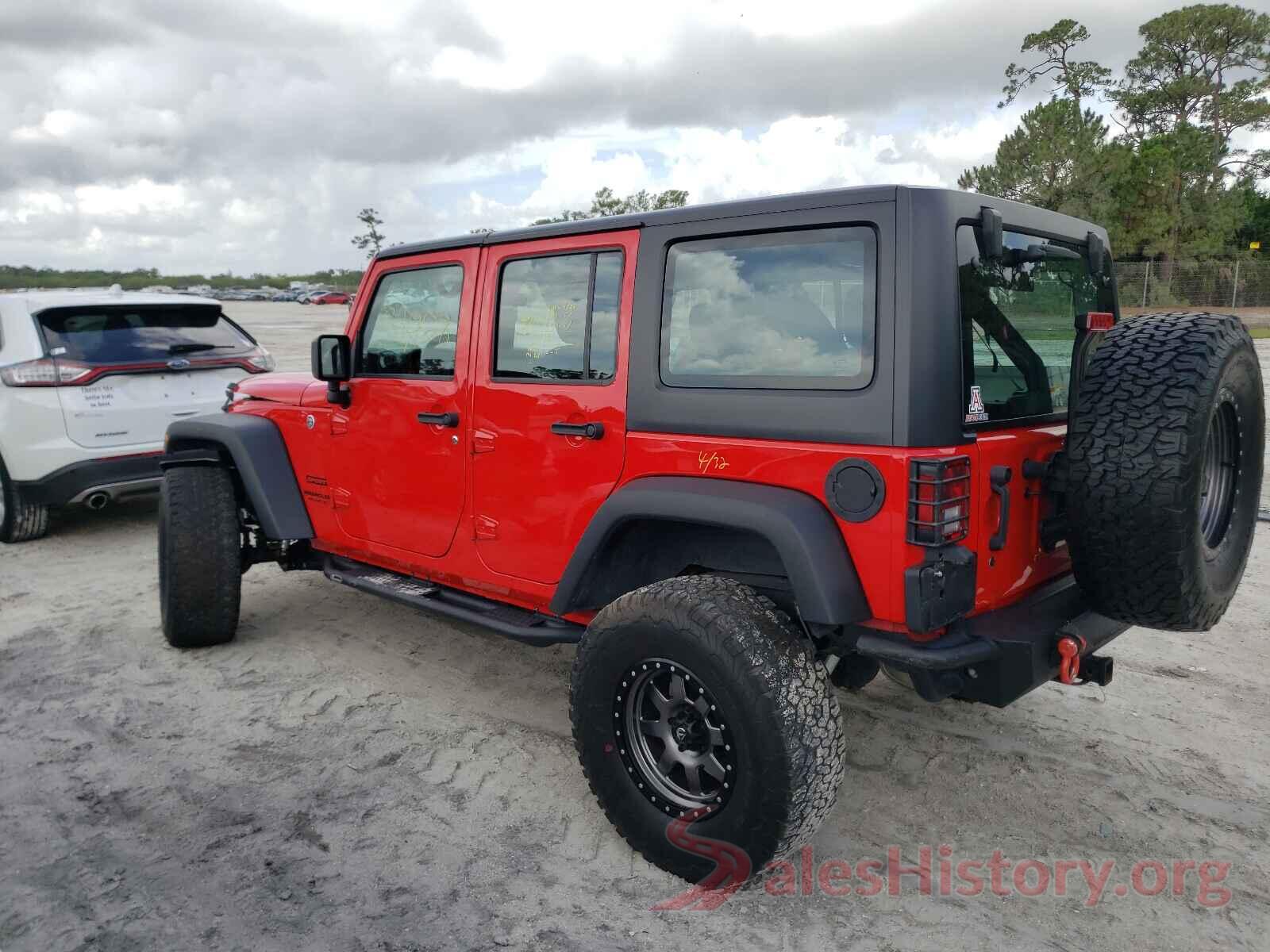 1C4BJWDG6HL573799 2017 JEEP WRANGLER