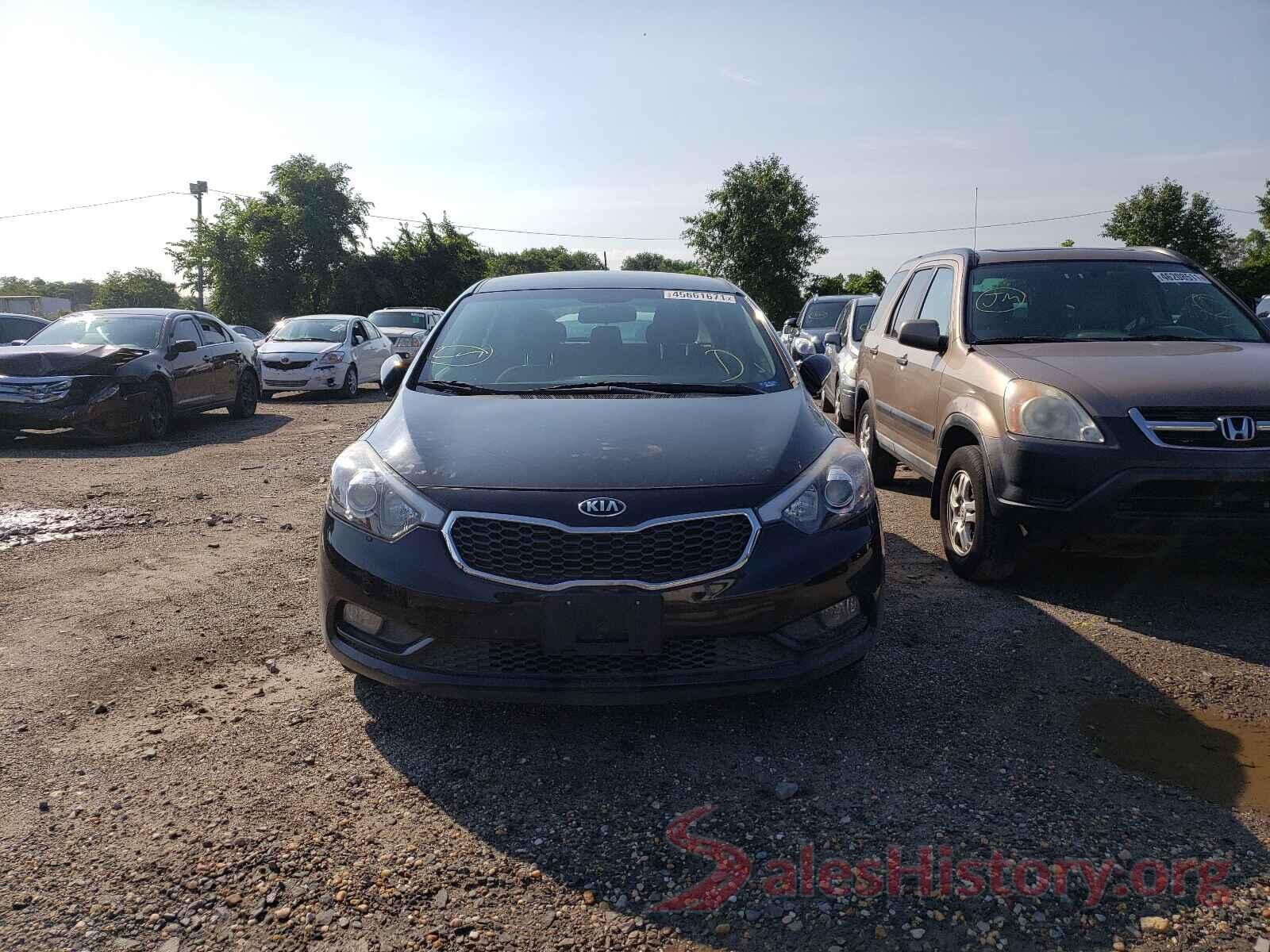 KNAFK5A83G5588735 2016 KIA FORTE