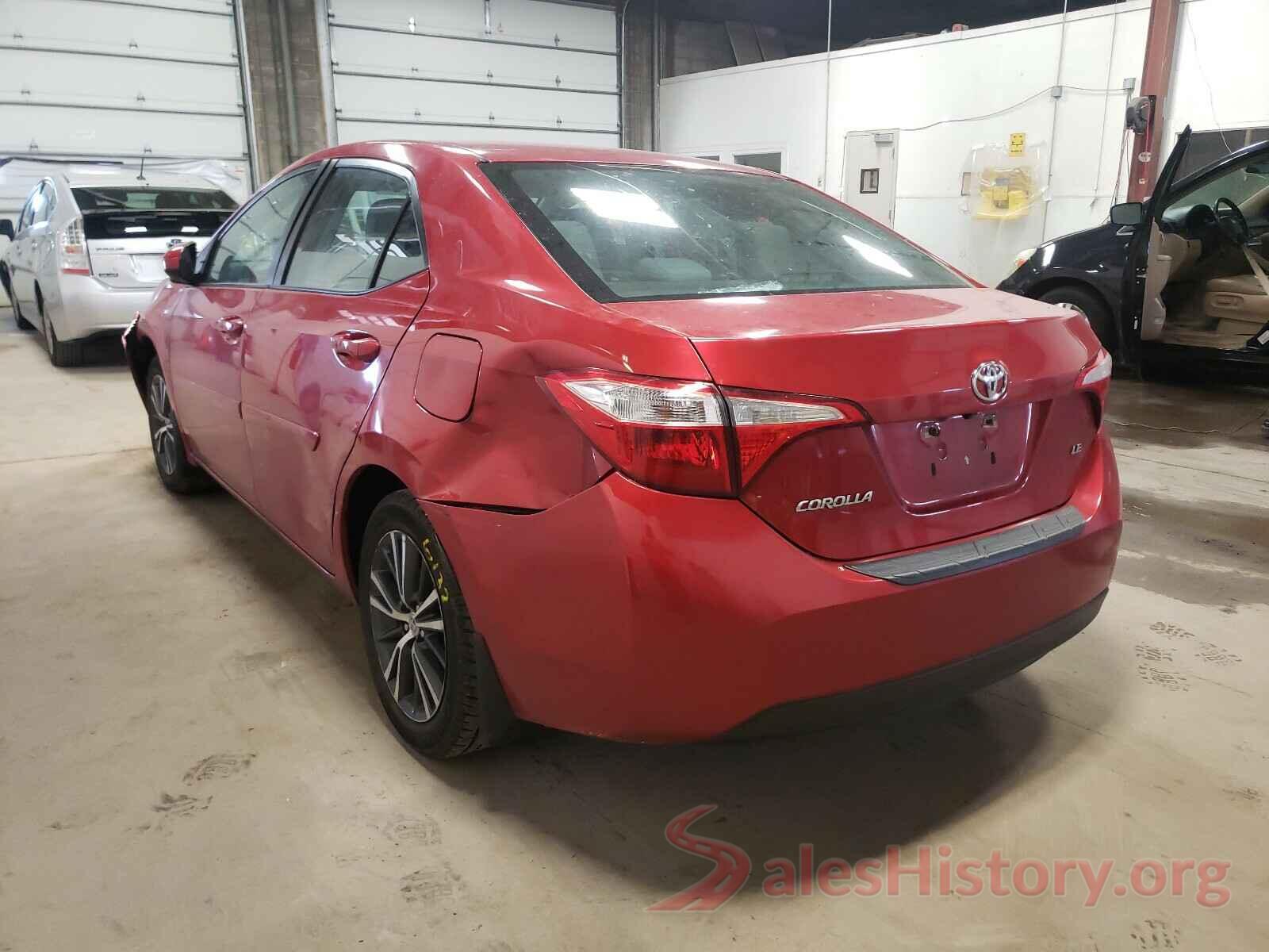 5YFBURHEXGP502824 2016 TOYOTA COROLLA