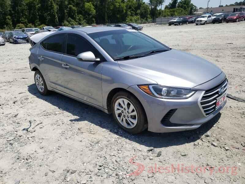 5NPD74LF5HH177873 2017 HYUNDAI ELANTRA