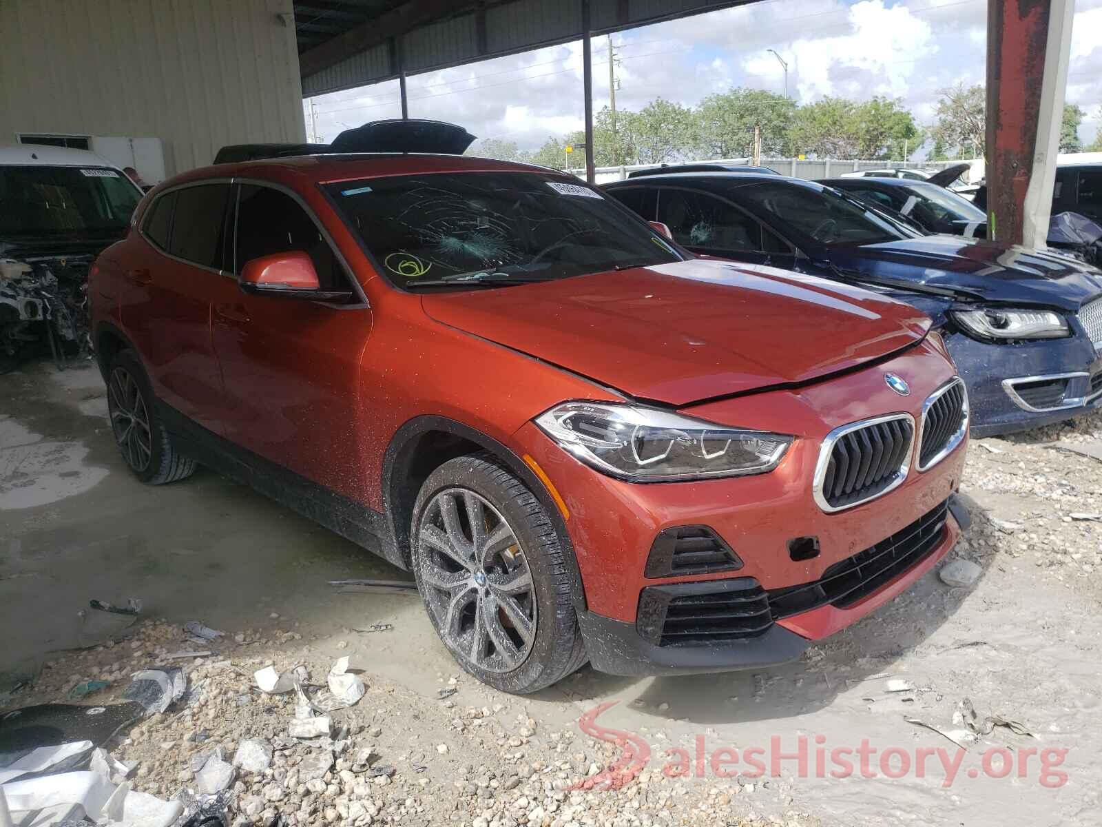 WBXYH9C03M5S76566 2021 BMW X2