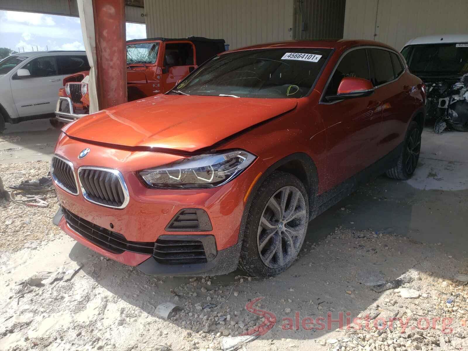 WBXYH9C03M5S76566 2021 BMW X2