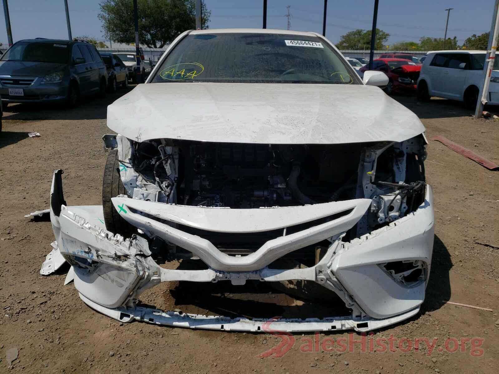 4T1B11HK1KU688566 2019 TOYOTA CAMRY