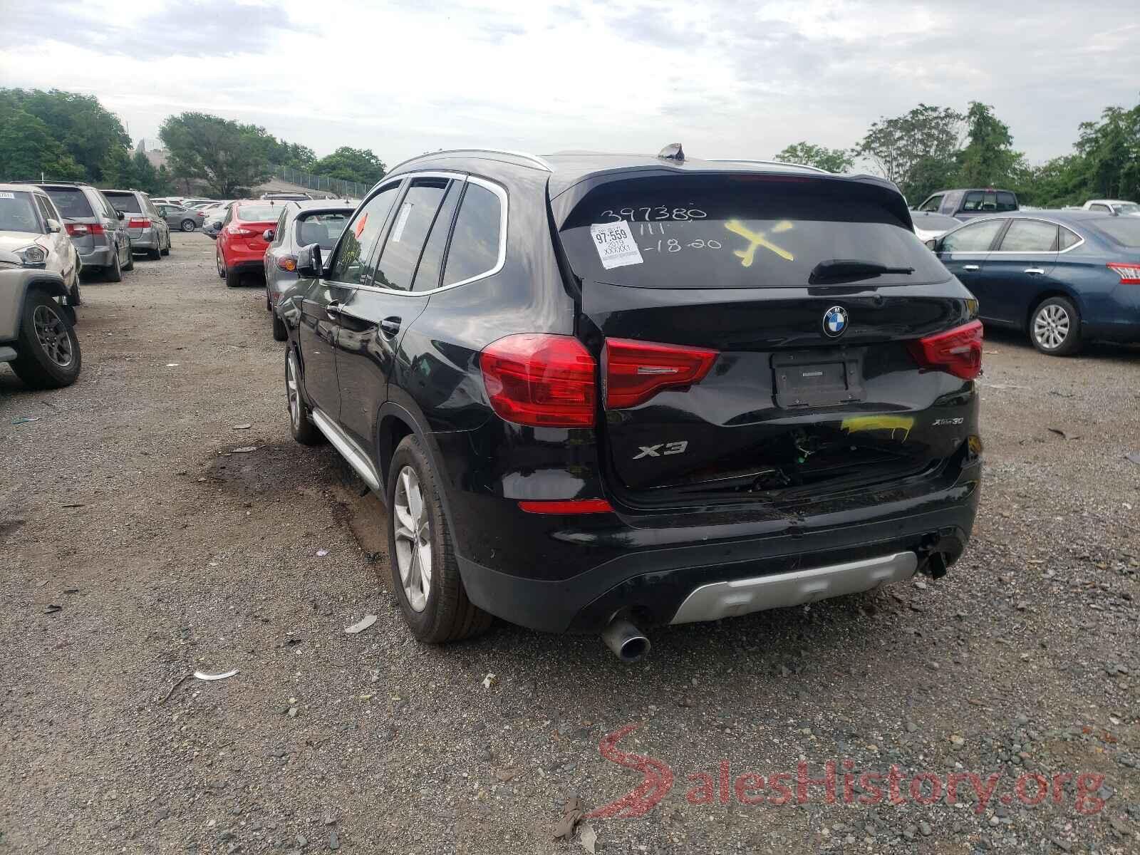 5UXTR9C5XKLE18227 2019 BMW X3