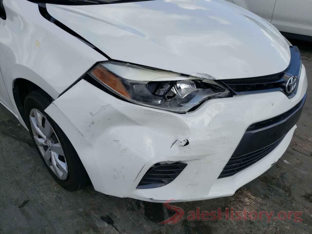 5YFBURHE8GP521663 2016 TOYOTA COROLLA