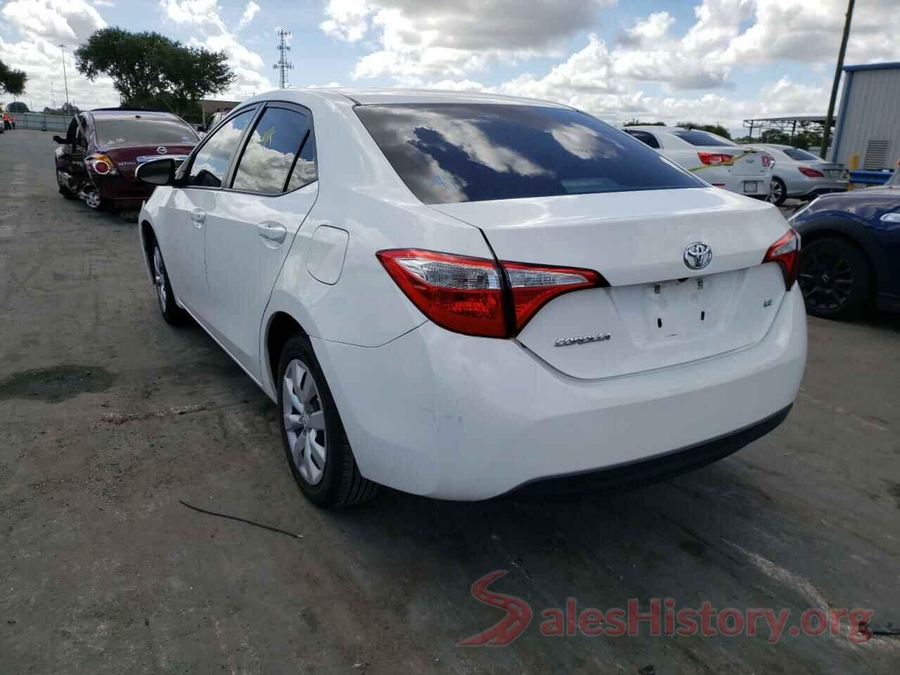 5YFBURHE8GP521663 2016 TOYOTA COROLLA