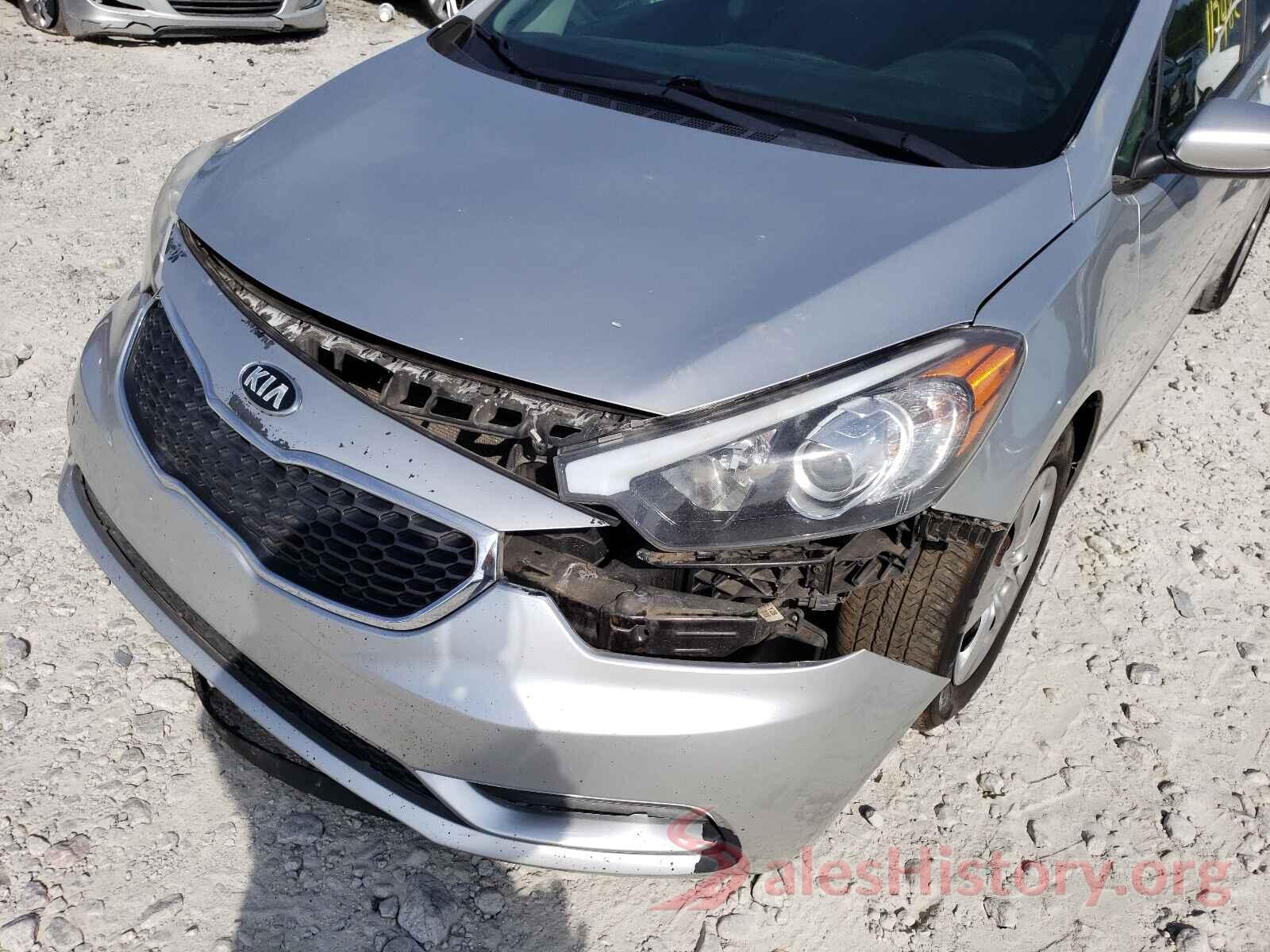 KNAFK4A60G5492330 2016 KIA FORTE