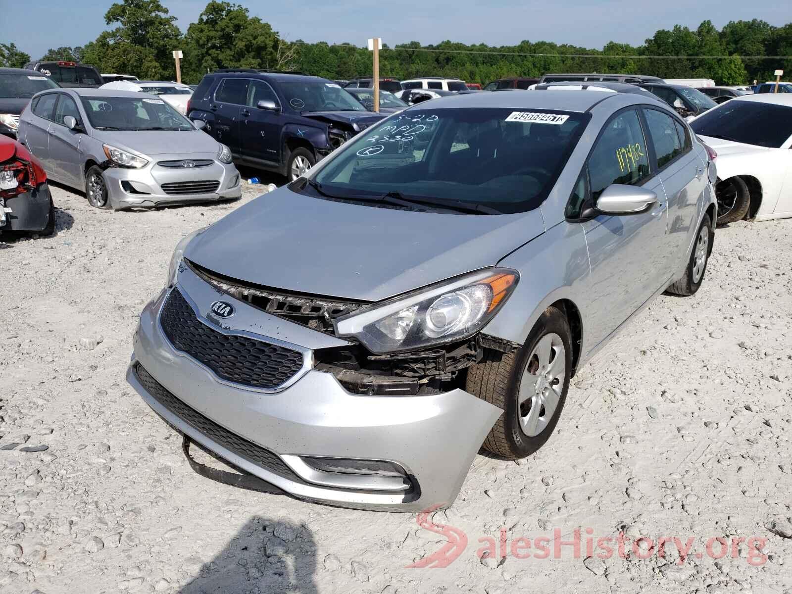 KNAFK4A60G5492330 2016 KIA FORTE