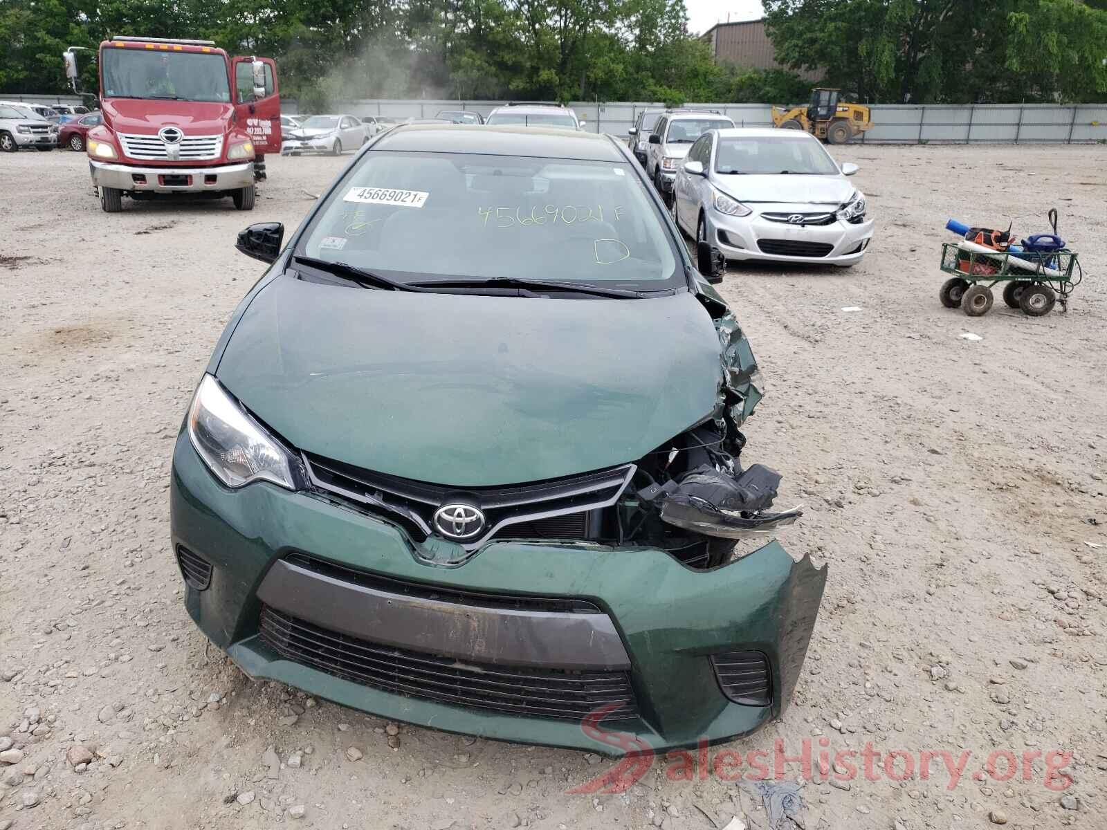 2T1BURHE9GC492559 2016 TOYOTA COROLLA