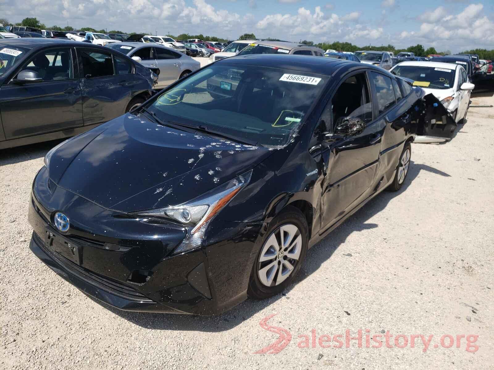 JTDKARFU2G3024393 2016 TOYOTA PRIUS