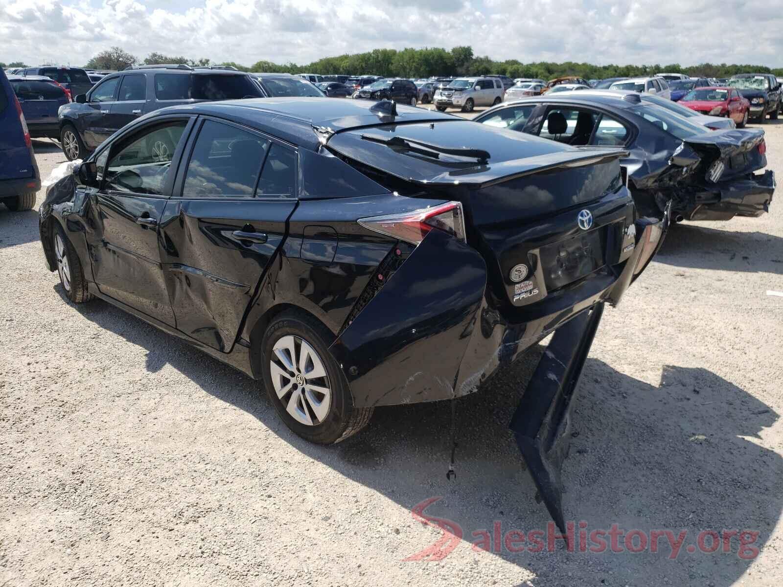 JTDKARFU2G3024393 2016 TOYOTA PRIUS