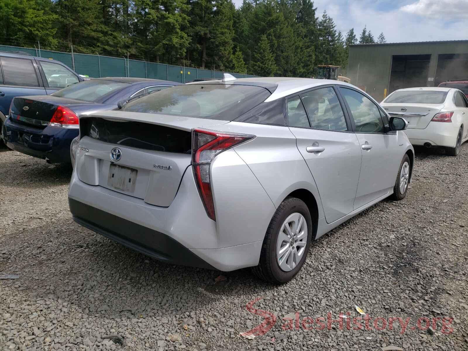 JTDKBRFU3G3021628 2016 TOYOTA PRIUS