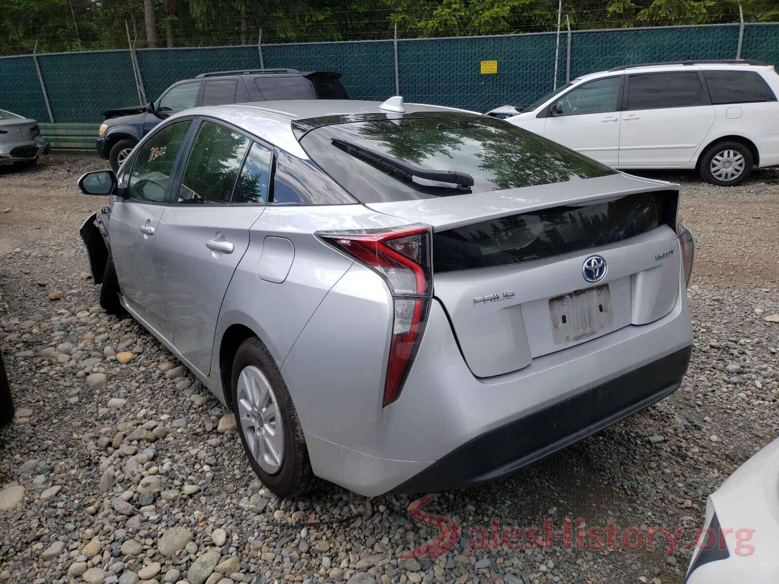 JTDKBRFU3G3021628 2016 TOYOTA PRIUS