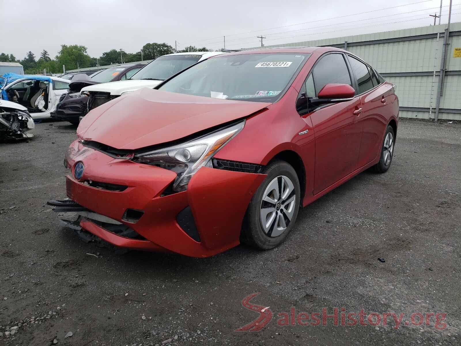 JTDKARFU9H3529137 2017 TOYOTA PRIUS