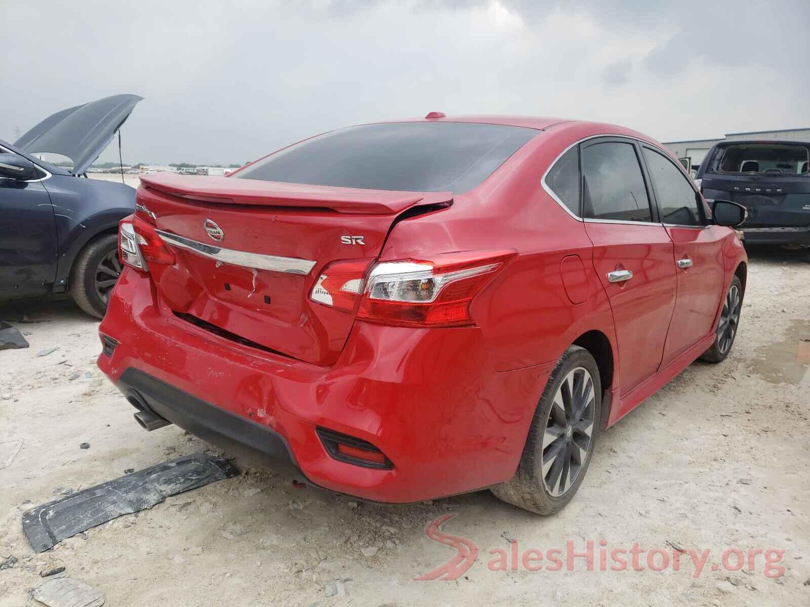 3N1AB7APXKY334017 2019 NISSAN SENTRA