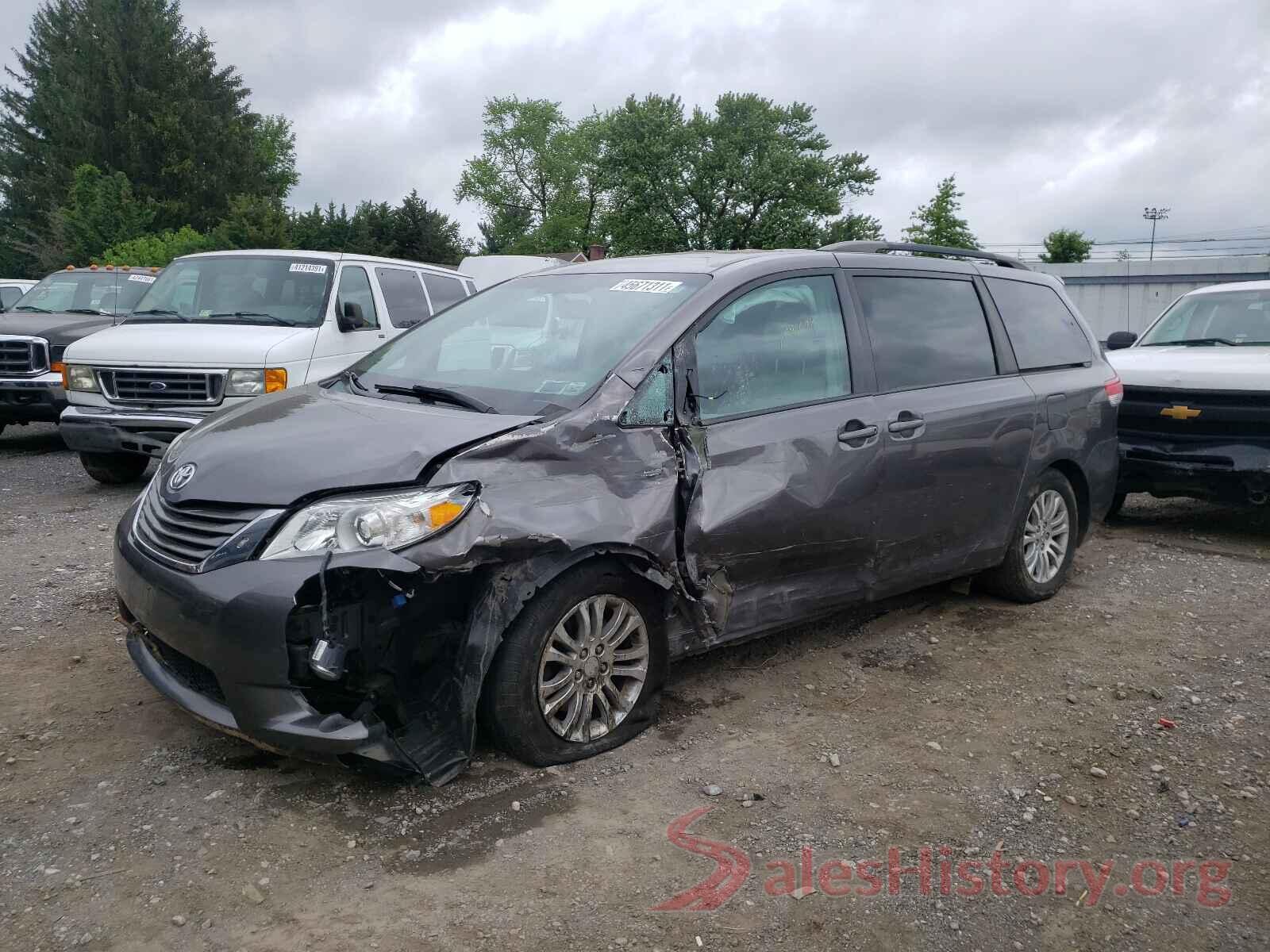 5TDYK3DC3BS054816 2011 TOYOTA SIENNA