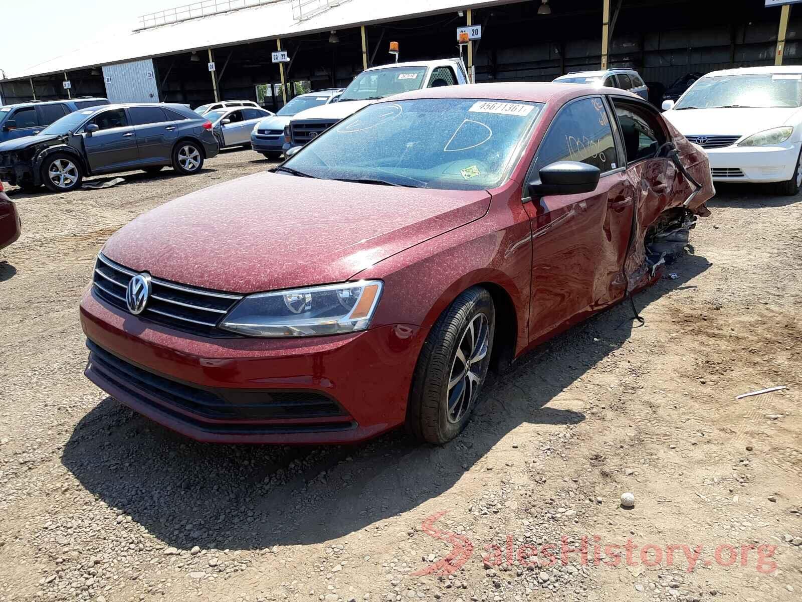 3VWD67AJ5GM318443 2016 VOLKSWAGEN JETTA