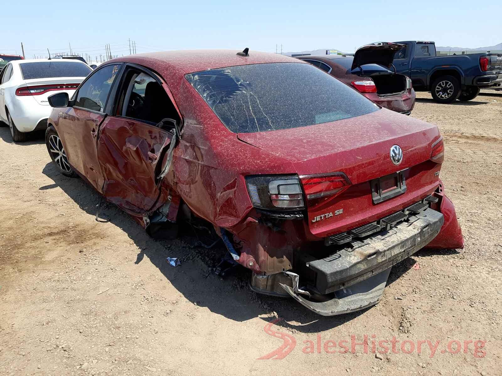 3VWD67AJ5GM318443 2016 VOLKSWAGEN JETTA