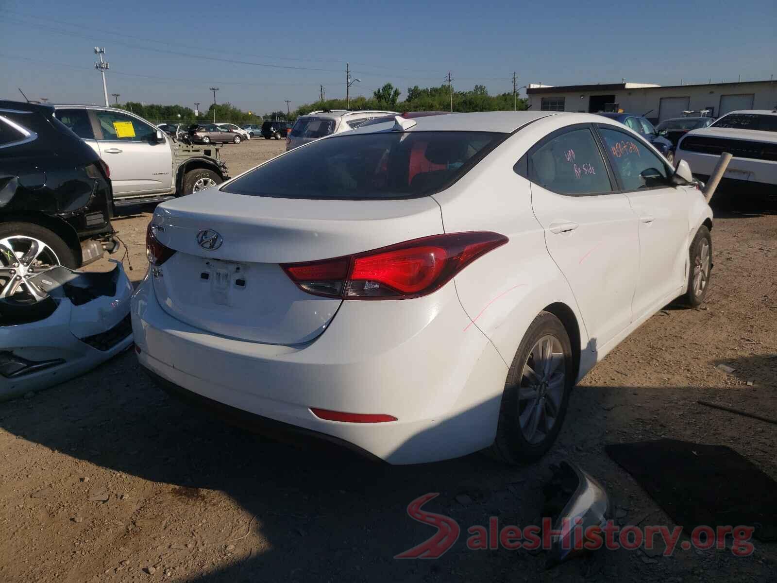 5NPDH4AE2GH668374 2016 HYUNDAI ELANTRA