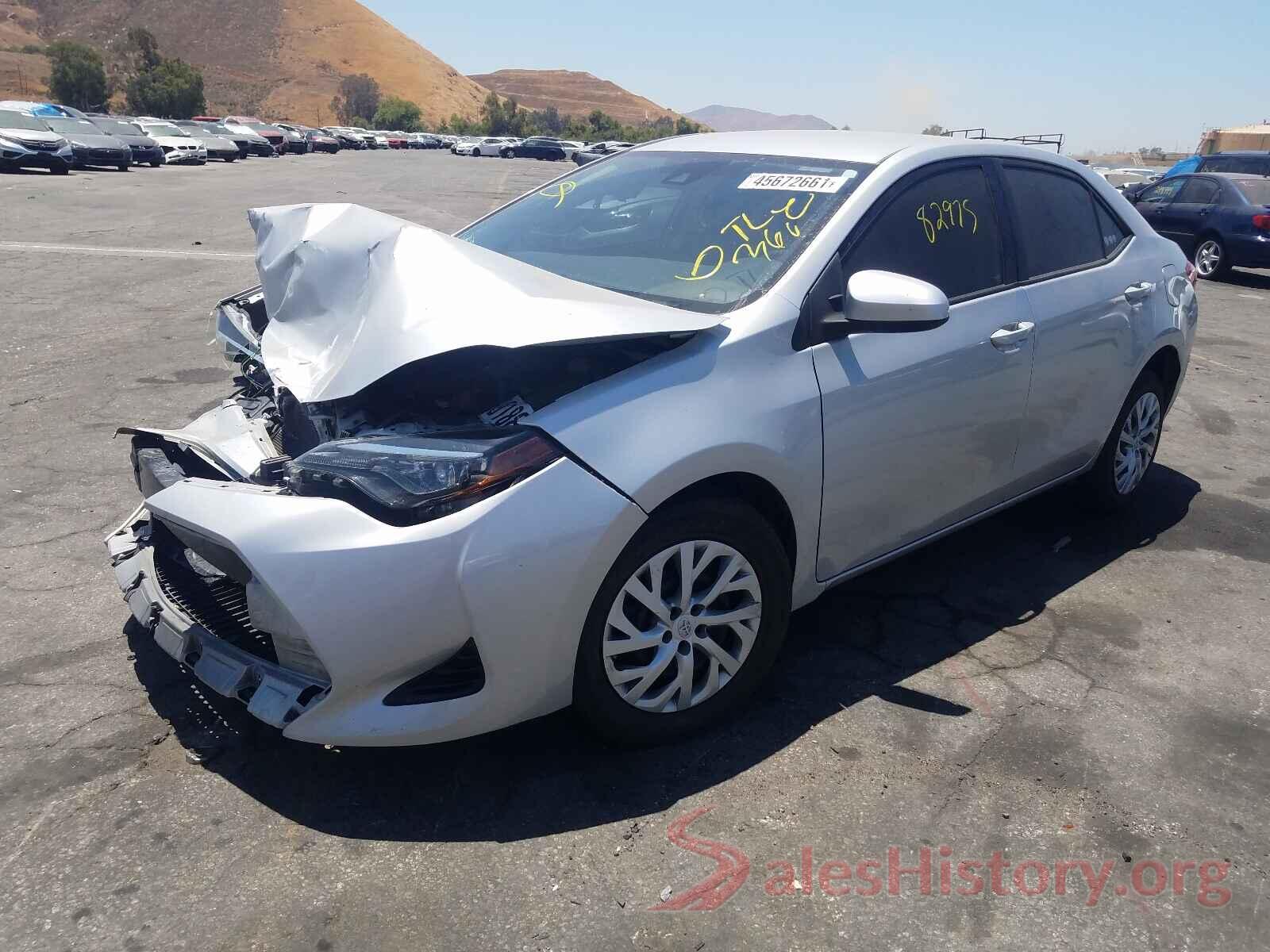 5YFBURHE7HP709009 2017 TOYOTA COROLLA