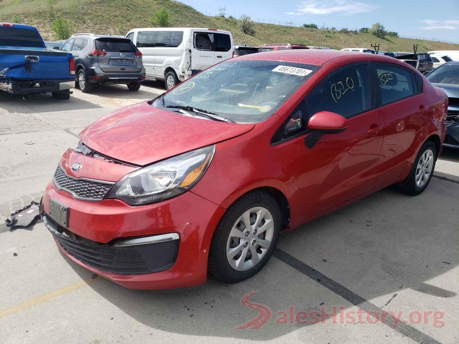 KNADM4A32H6109572 2017 KIA RIO