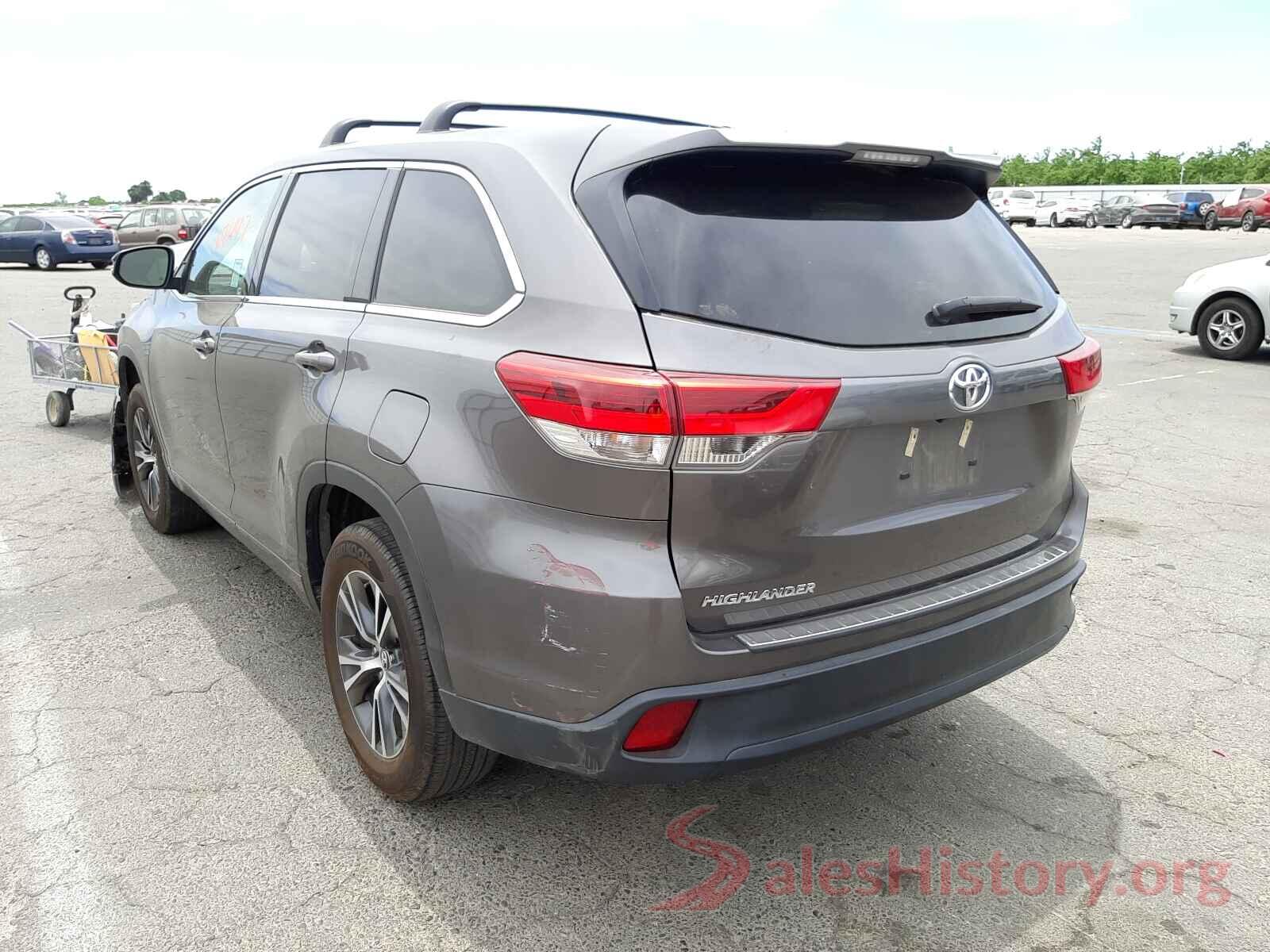 5TDZZRFH1JS247413 2018 TOYOTA HIGHLANDER